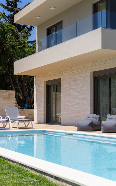 Villa Orientem Bis: Have, pool, Udendørs, Udvendige