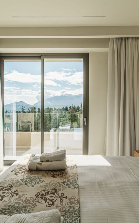 Villa Orientem Bis: soveværelse