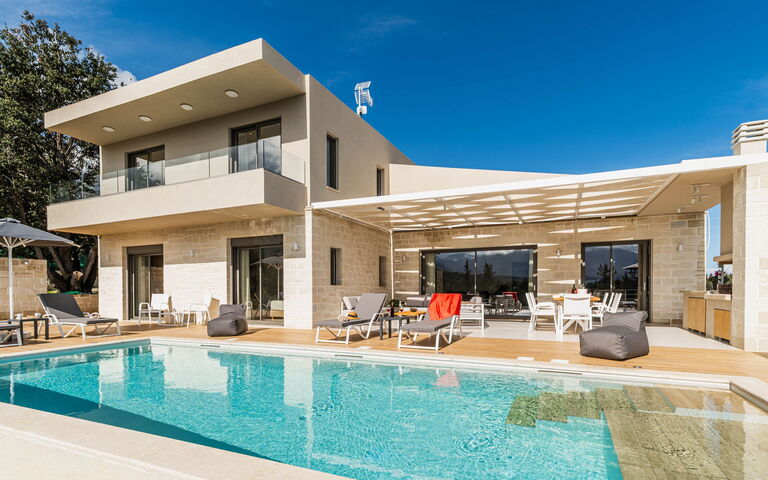 Villa Orientem Bis: Altan / terrasse / gårdhave, Forår, Have, pool, Sommer, Udendørs, Udvendige