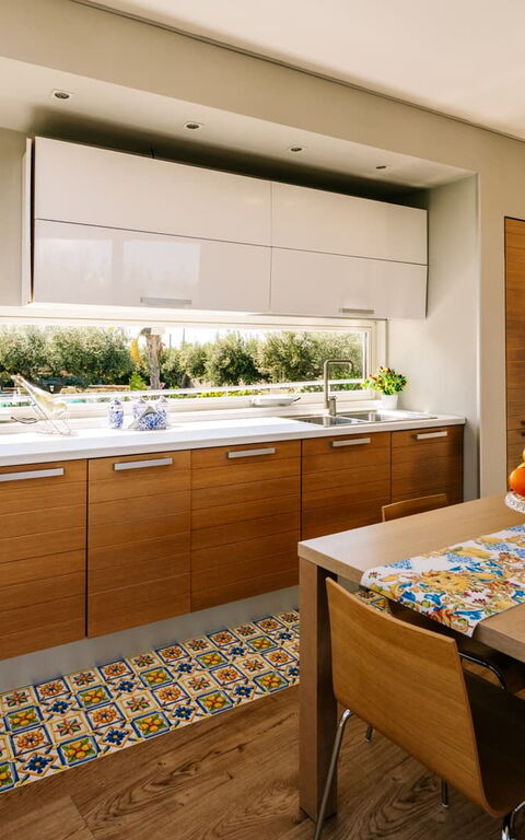 Villa Virginia: Køkken