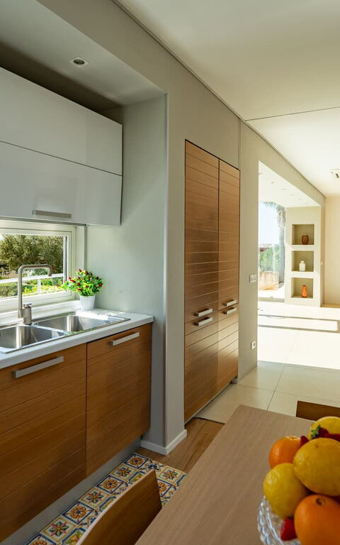 Villa Virginia: Køkken