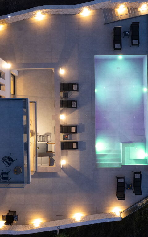 Villa Cocona: pool, Visninger