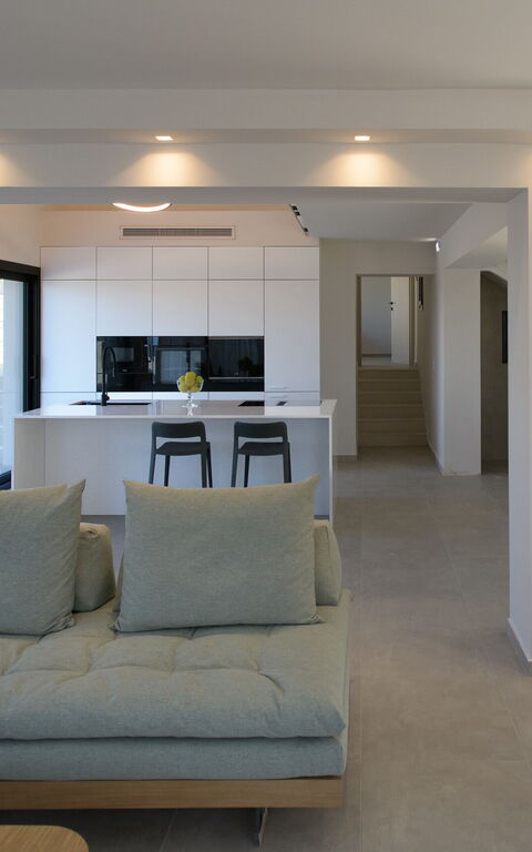 Villa Cocona: Køkken, Stue