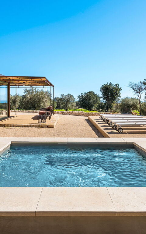 Villa Ninetta: boblebad, pool, Udendørs, Udvendige