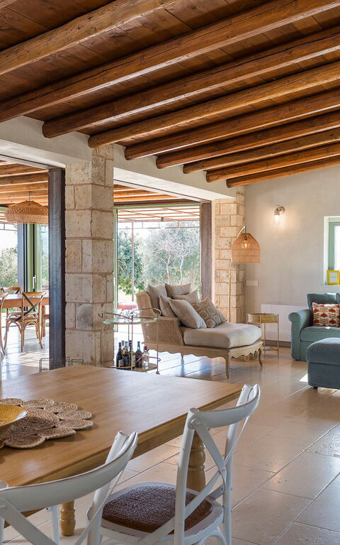 Villa Ninetta: Frokostlokale, Stue