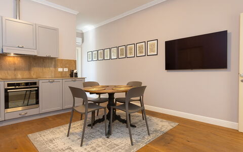 Feriebolig Borgo Ariano 20: Frokostlokale, Køkken