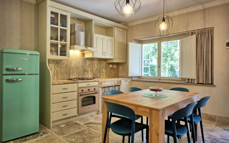 Feriebolig Borgo Ariano 5: Frokostlokale, Køkken, Stue