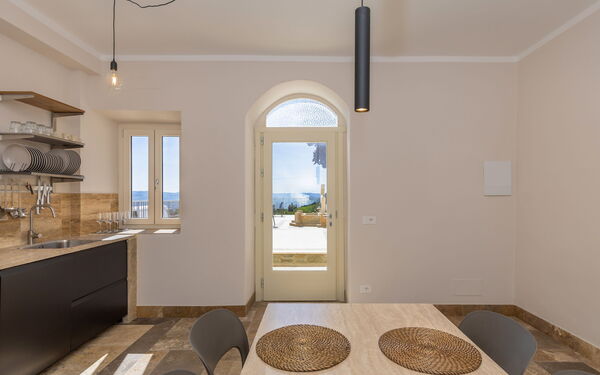 Feriebolig Borgo Ariano 17: Frokostlokale, Køkken