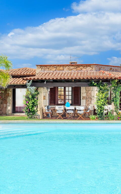 Villa Silenis: pool, Udendørs, Udvendige