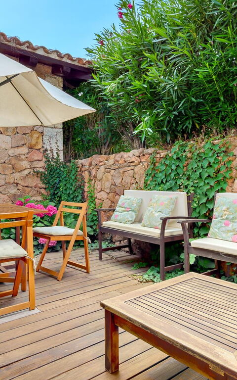 Villa Silenis: Altan / terrasse / gårdhave, Udendørs, Udvendige