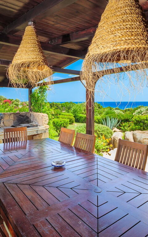 Villa Silenis: Altan / terrasse / gårdhave, Udendørs, Udvendige