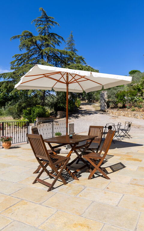 Tenuta Macericca: Altan / terrasse / gårdhave, Udendørs, Udvendige