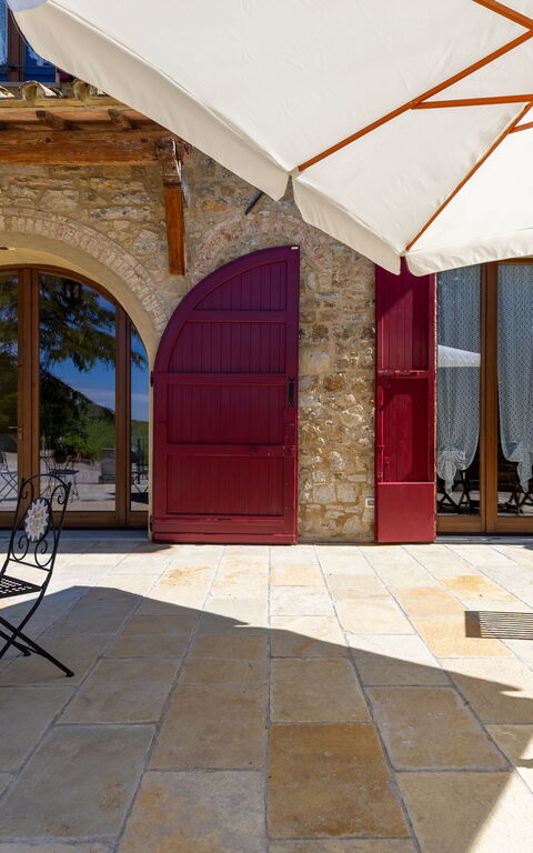 Tenuta Macericca: Altan / terrasse / gårdhave, Udendørs, Udvendige