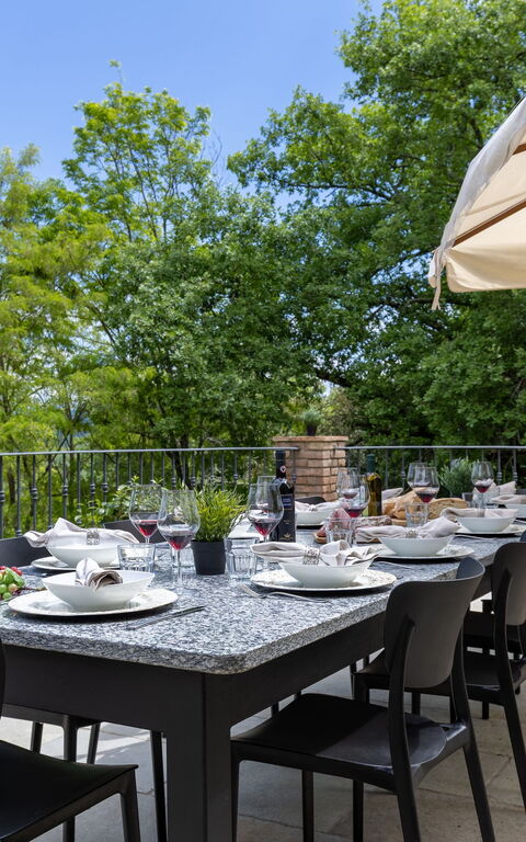 Tenuta Macericca: Altan / terrasse / gårdhave, Udendørs, Udvendige