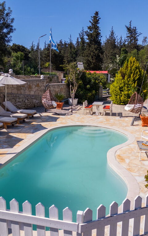 Villa Nikolas: pool, Udendørs, Udvendige