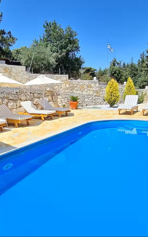 Villa Nikolas: pool, Udvendige