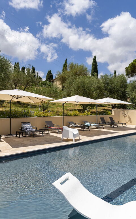 Villa Silvia: pool, Udvendige