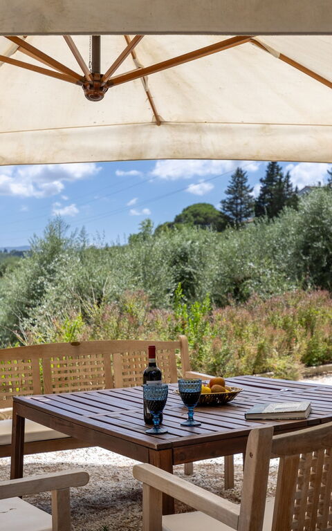 Villa Silvia: Altan / terrasse / gårdhave, Visninger