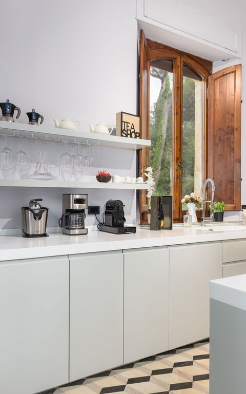 Villa Silvia: Køkken