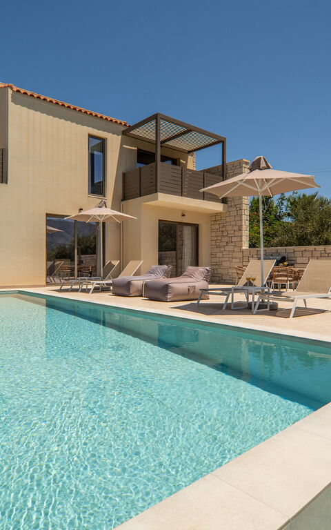 Villa Zen Chrysi: pool, Udendørs, Udvendige