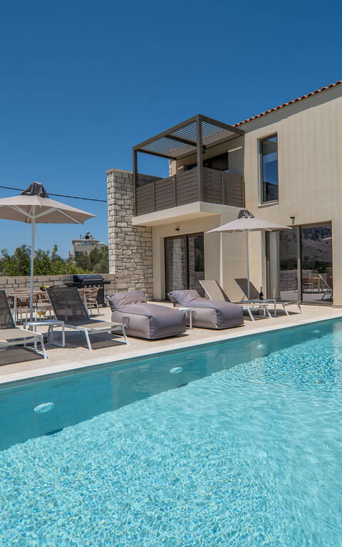 Villa Zen Aphrodite: pool, Udendørs, Udvendige