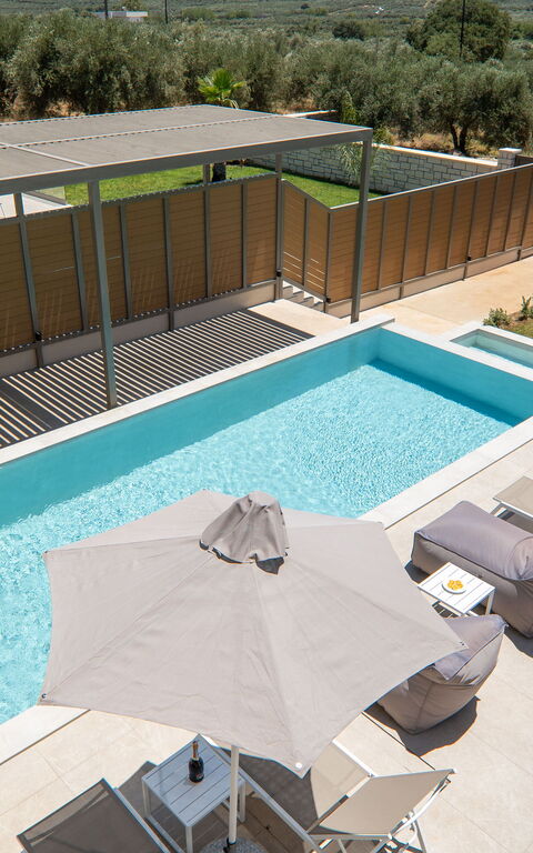 Villa Zen Aphrodite: pool, Udendørs, Udvendige