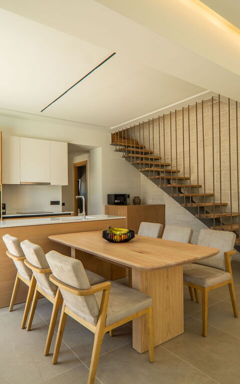 Villa Zen Aphrodite: Frokostlokale, Køkken