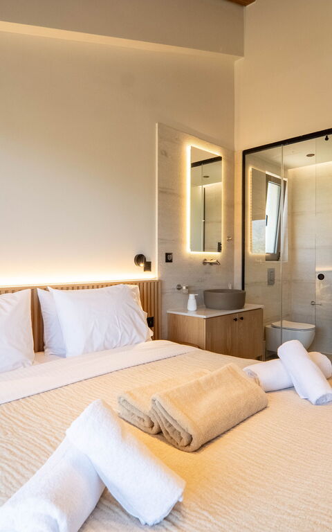 Villa Zen Aphrodite: Badeværelse, soveværelse