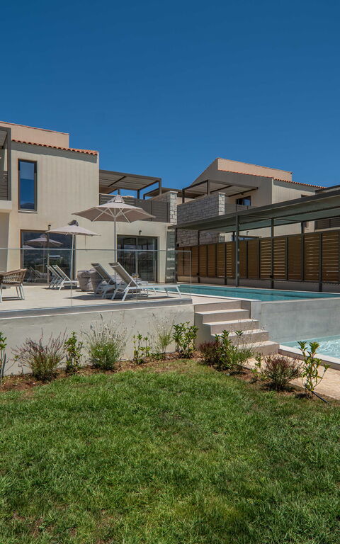 Villa Zen Aphrodite: Have, Udendørs, Udvendige