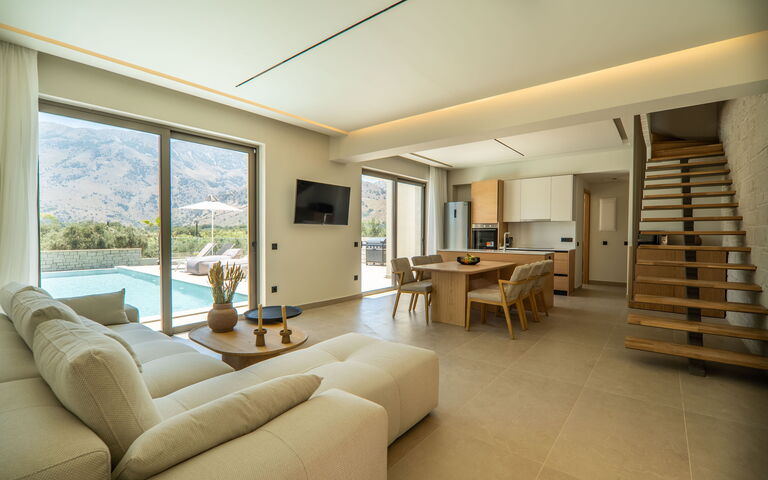 Villa Zen Aphrodite: Stue