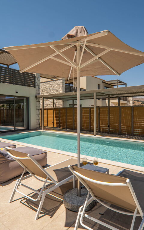 Villa Zen Hephaistos: pool, Udendørs, Udvendige