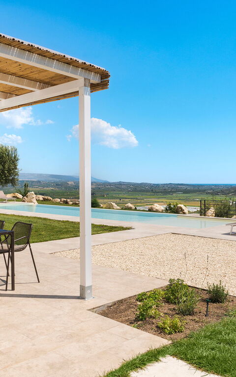 Netina Domus: Have, pool, Udendørs, Visninger