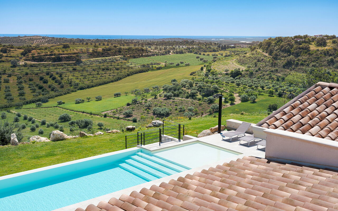 Netina Domus: Have, pool, Udendørs, Visninger