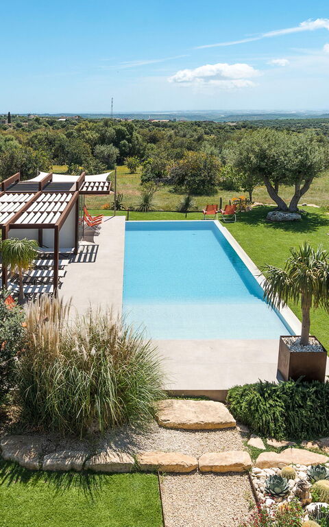 Corte Antigua: Have, pool, Udendørs, Udvendige