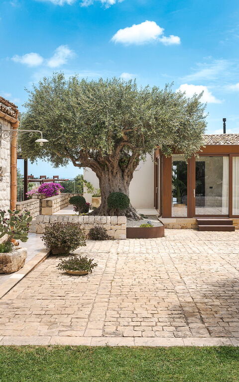 Corte Antigua: Altan / terrasse / gårdhave, Udendørs, Udvendige