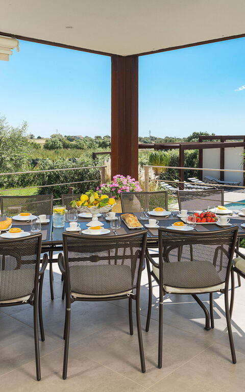 Corte Antigua: Altan / terrasse / gårdhave, Have, pool, Udendørs, Udvendige