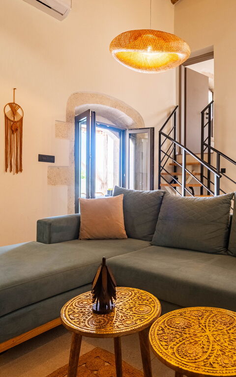 Villa Platon: Stue