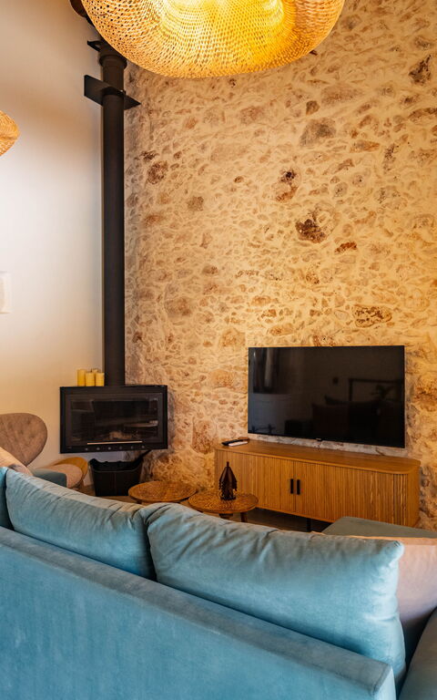 Villa Platon: Stue