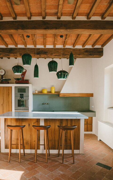 Villa Tenuta Casenuove: Køkken