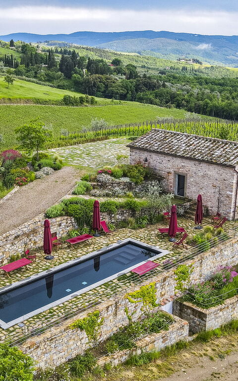Villa Tenuta Casenuove: pool, Visninger
