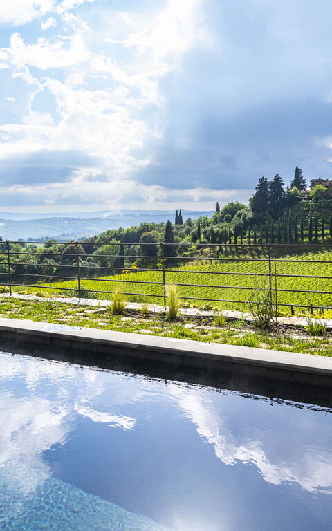 Villa Tenuta Casenuove: Have, pool, Udendørs, Udvendige, Visninger
