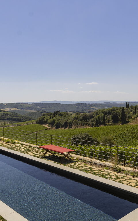 Villa Tenuta Casenuove: Have, pool, Udendørs, Udvendige, Visninger