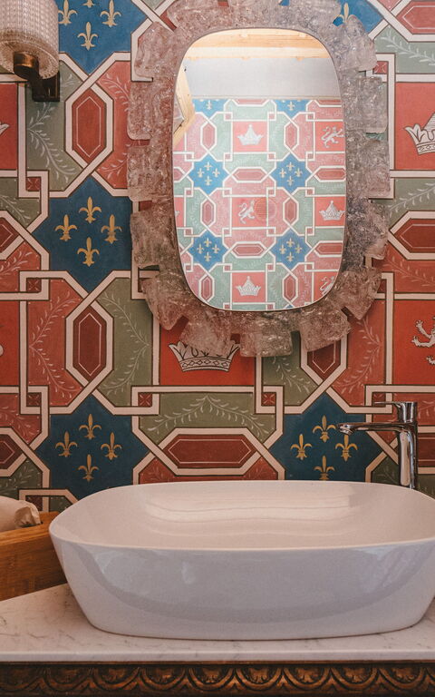 Villa Tenuta Casenuove: Badeværelse