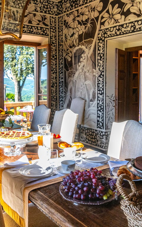 Villa Tenuta Casenuove: Frokostlokale