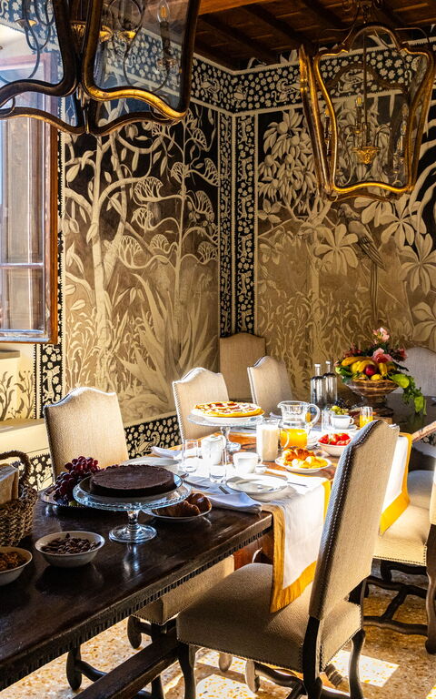 Villa Tenuta Casenuove: Frokostlokale