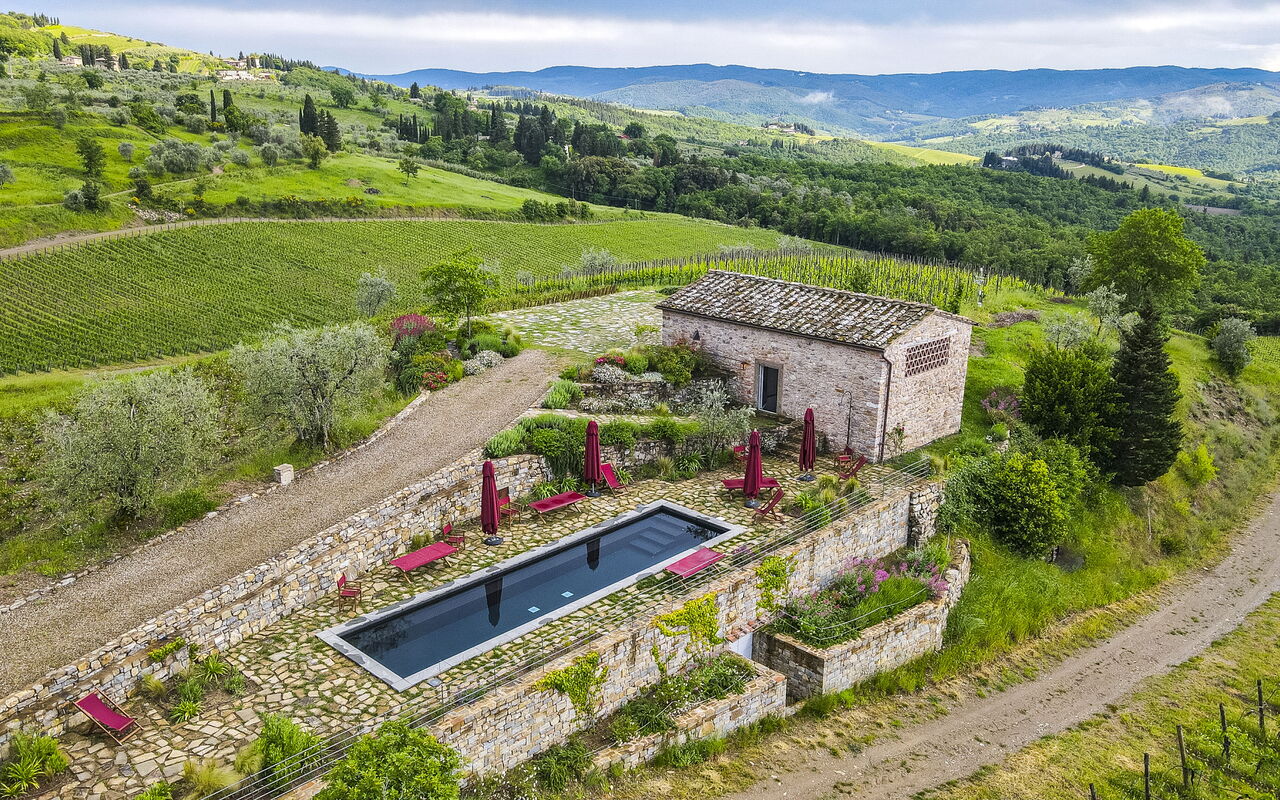 Villa Tenuta Casenuove: pool, Visninger