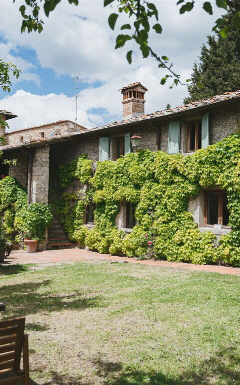 Podere Lupinati: Have, Udendørs, Udvendige