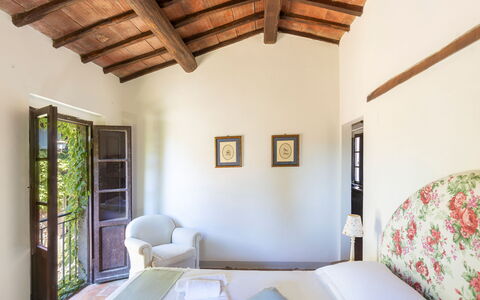 Feriebolig Granaio: soveværelse