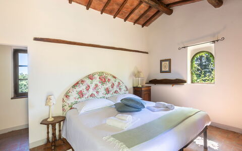 Feriebolig Granaio: soveværelse