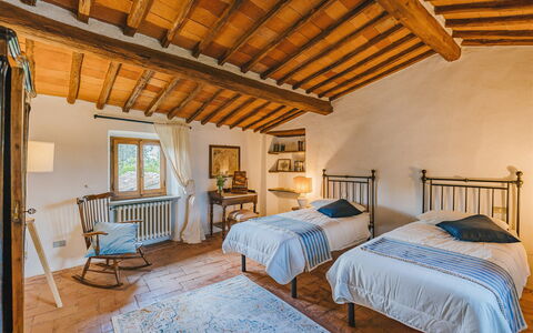 Feriebolig Corte: soveværelse